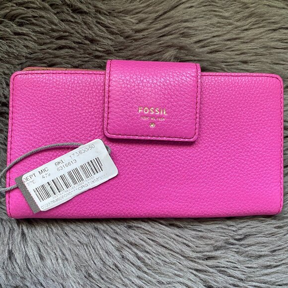 Fossil Handbags - Fossil Pink Wallet